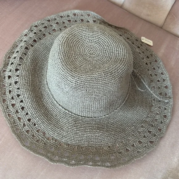 NWT SOUTHERN SPARKLE BEACH HAT - Picture 9 of 12